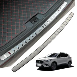 MG ZS 트렁크 트림 리어 범퍼 프로텍터 자동차 액세서리 스테인레스 도어 실 스커프 플레이트 스티커 2020 2021 2022 2023 2024 2025