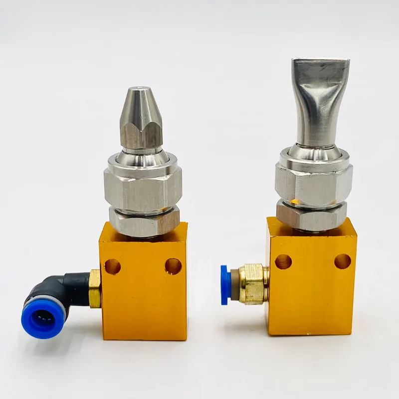 1PCS Flat nozzle air blowing cleaning cooling nozzle air blowing cooling universal adjustable air nozzle