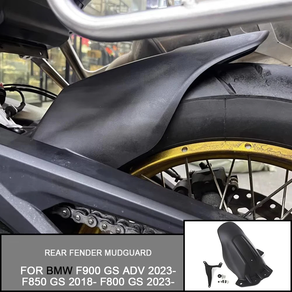 Motorcycle Rear Fender Mudguard Tire Hugger Splash Guard For BMW F900 GS ADV 2023- F850 GS 2018- F800 GS 2023- F850 GS Adv 2019-