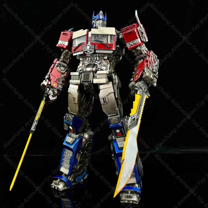 New Transformation Toy Brave Troops Toys BTT-02 Movie Version Transforms Into 7 Optimus OP Pillar Finished Product Movable