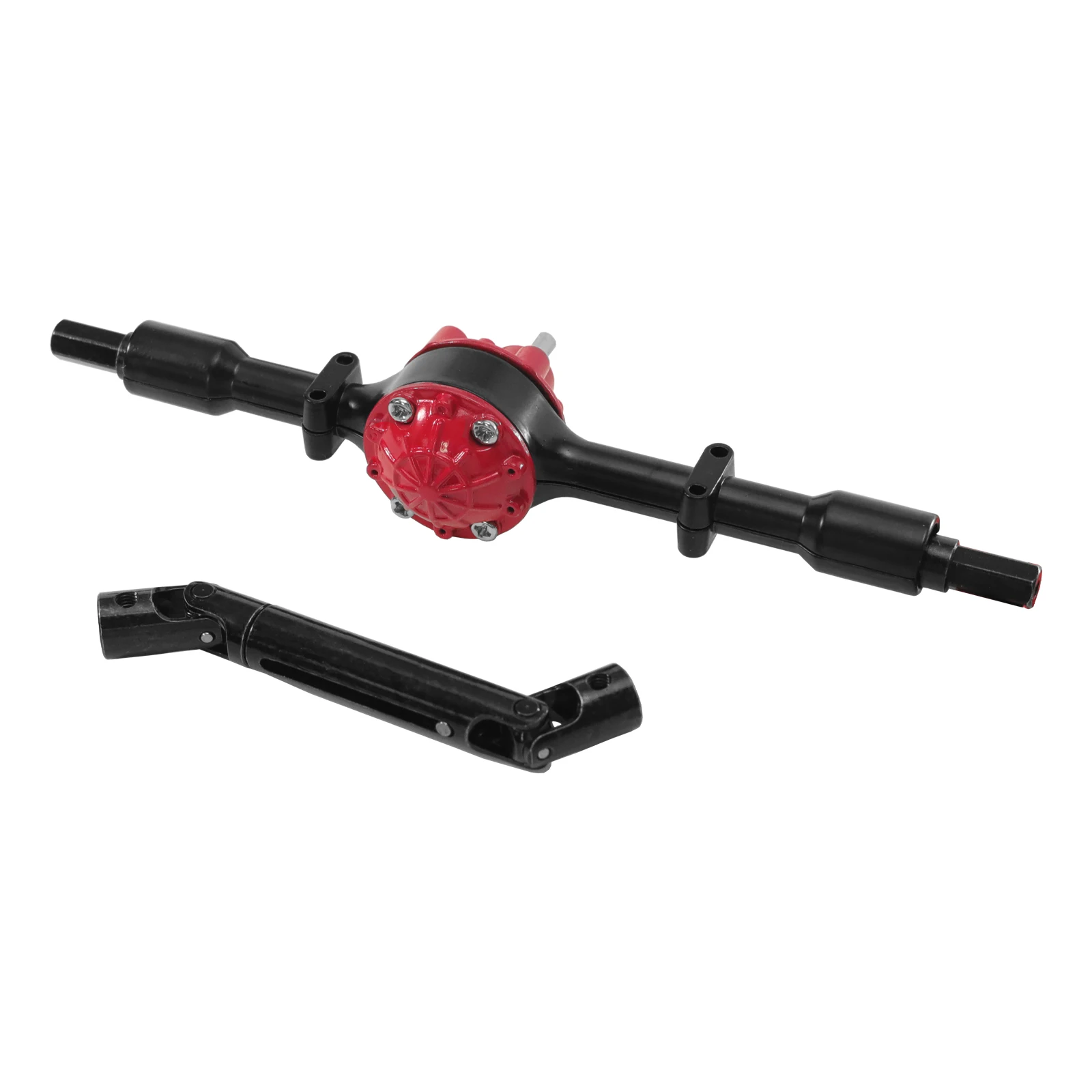 Metal rear axle metal drive shaft for LDRC Pajero LD1297 LD1279 modification and upgrade accessories