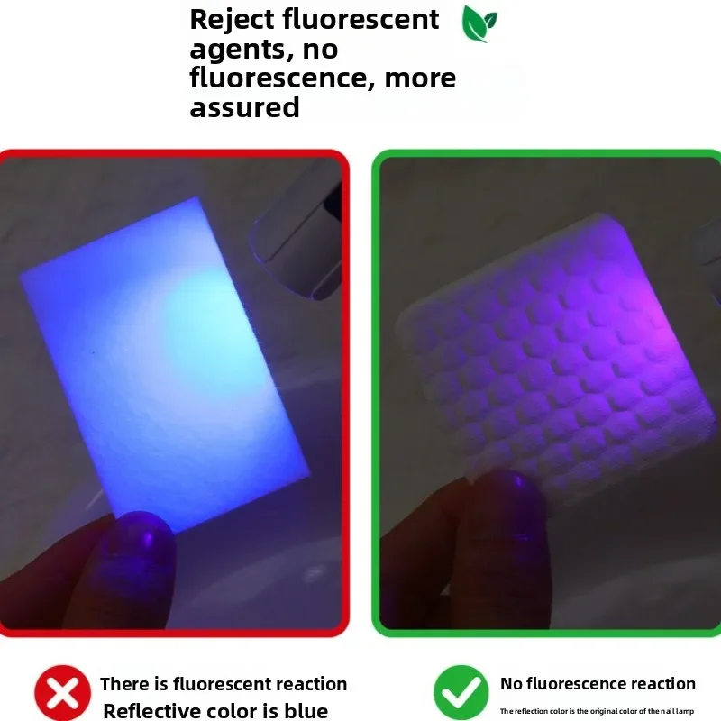 UV Gel Nagel Tipps Polish Remover Reiniger Lint Papier Pad Nagel Baumwolle Tücher Einweichen Nail art Reinigung Maniküre Werkzeuge 200/500 Teile/satz