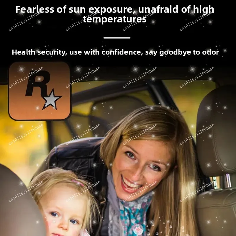Car natural solid fragrance tablets, long-lasting light fragrance, hanging fragrance tablets