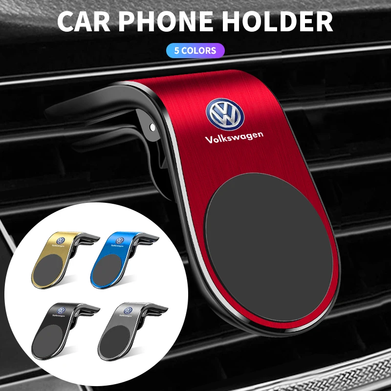 Magnetic Car Phone Holder Air Vent Magnet Mount GPS Smartphone Phone Holder For Volkswagen Mazda Opel Audi Skoda JEEP Fiat Volvo