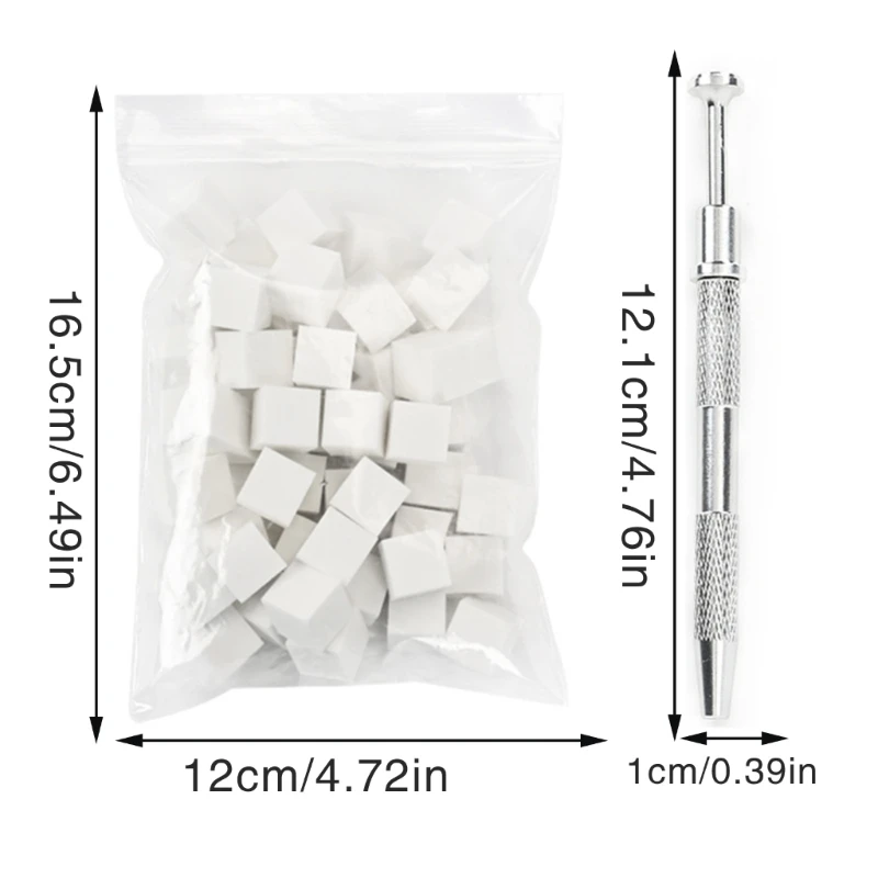 40JD Quality Art Tool Set Nails Art Mini Applicator Show Your Nails Look for Women and Girls