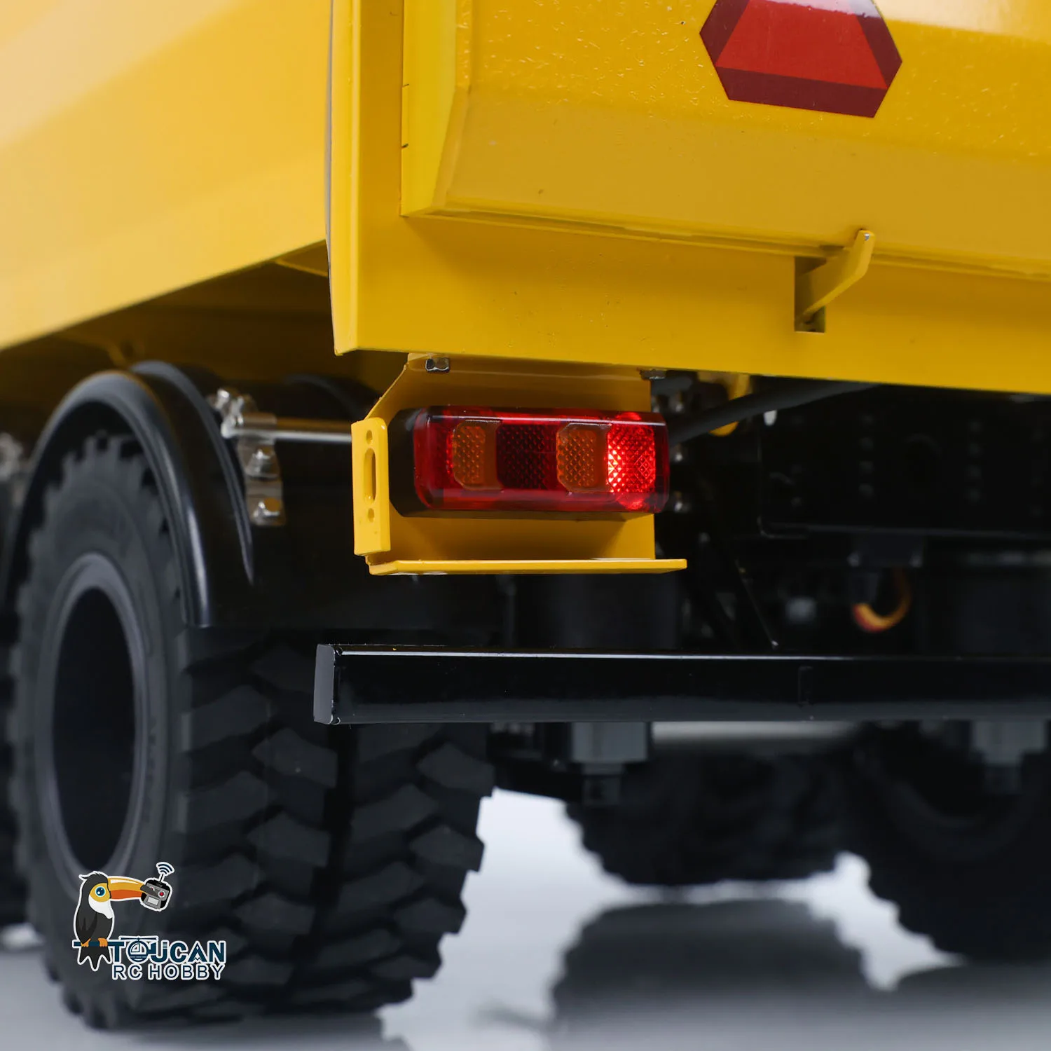 

1/14 2 Axels Metal RC Hydraulic Dump Trailer Truck W/ Support Leg for LR914 PRO Remote Control Wheeled Excavator Digger Model