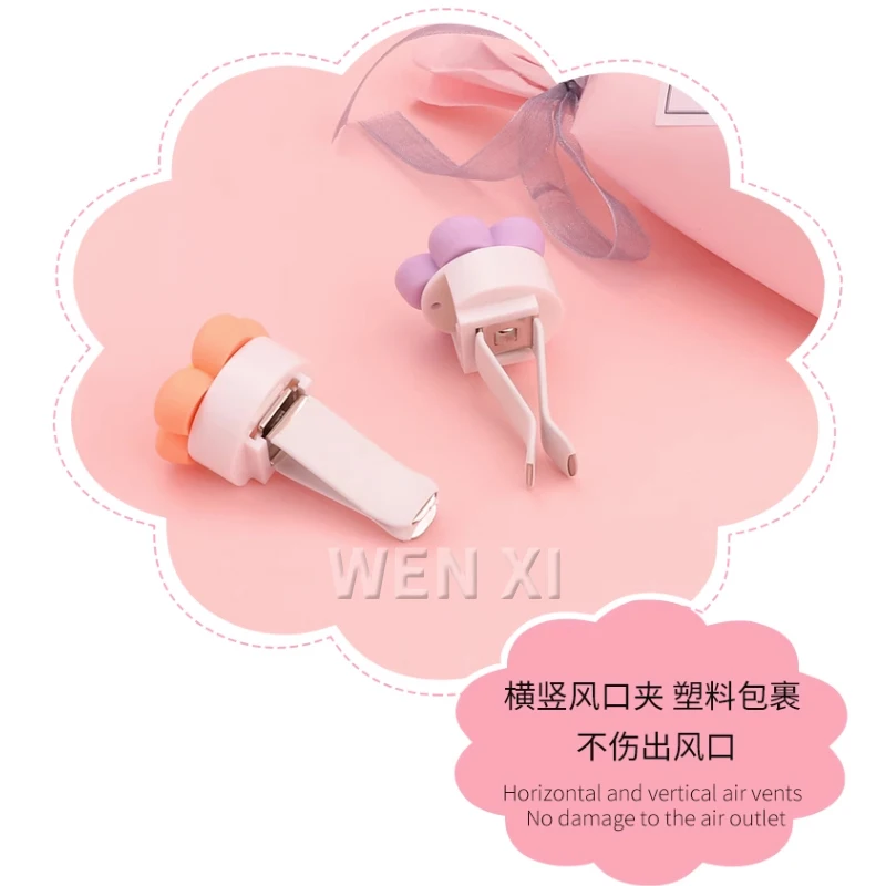 

Car Ornaments Women Daisy Design Auto Air Conditioner Vent Clip Fragrance Decor Interior Decoration Accessories for Vehicles