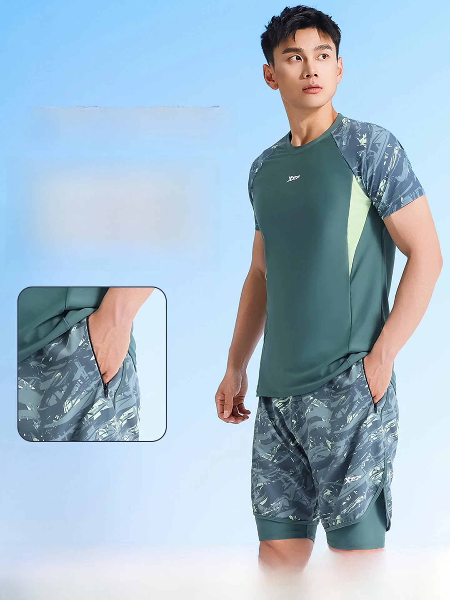 traje-de-bano-xtep-para-hombre-2026-holgado-talla-grande-anti-transparencias-doble-capa-conjunto-de-entrenamiento-ropa