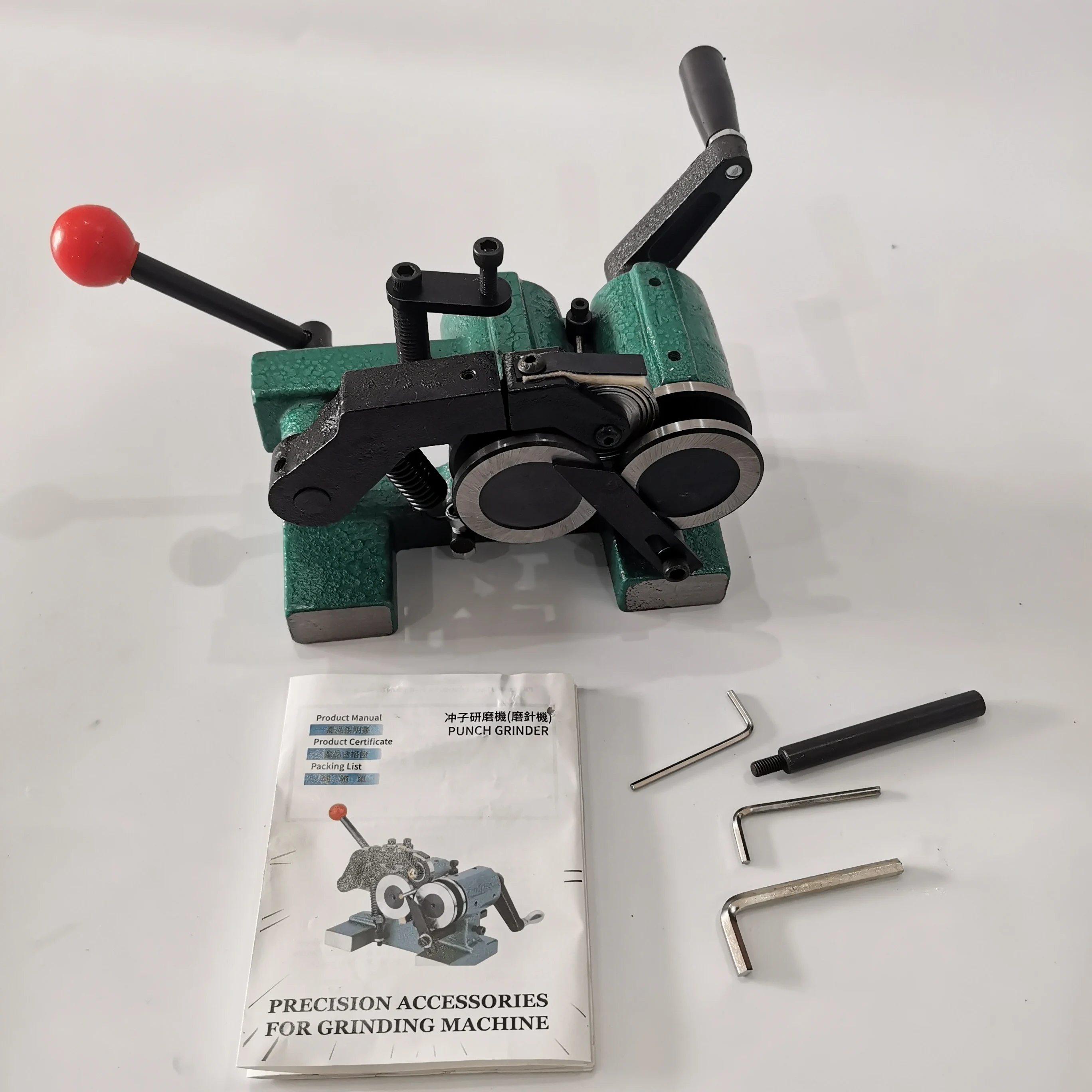 New Precision Manual Punch Grinder Machine 1.5–25mm Former Grinding Tool 0.008mm Accuracy