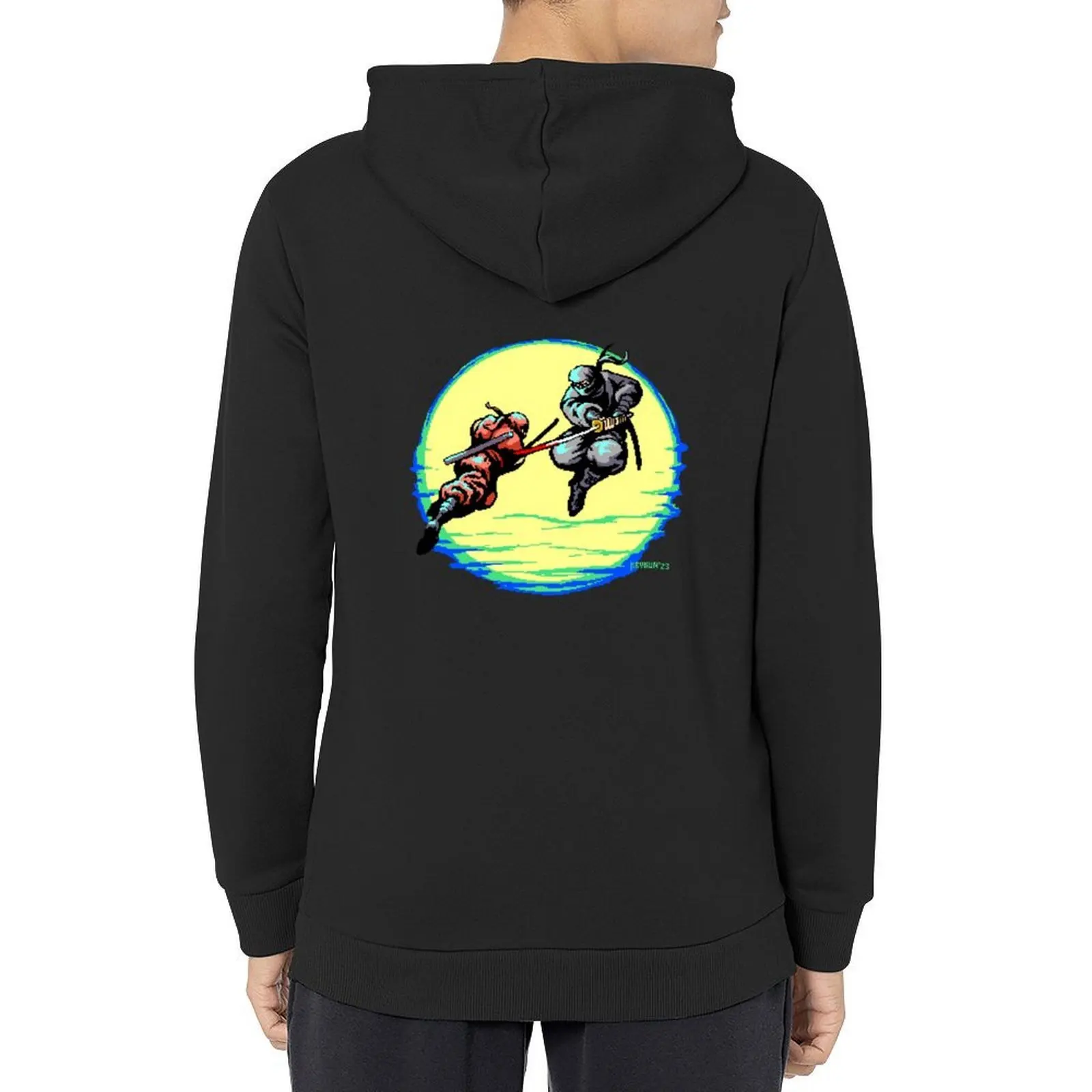 

Ninja Gaiden NES Opening Hoodie korean autumn clothes men's coat fashion men men wear hoodie