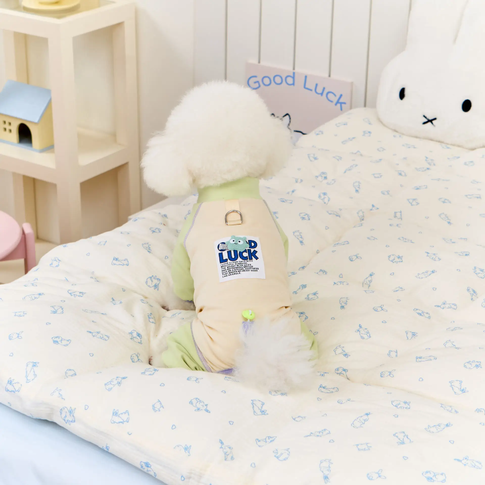 ملابس الكلاب من الجلد الثاني، بدلة قطعة واحدة ناعمة بدون خياطة للحيوانات الأليفة مصنوعة من قماش درجة الطفل لمعاطف الشتاء المريحة