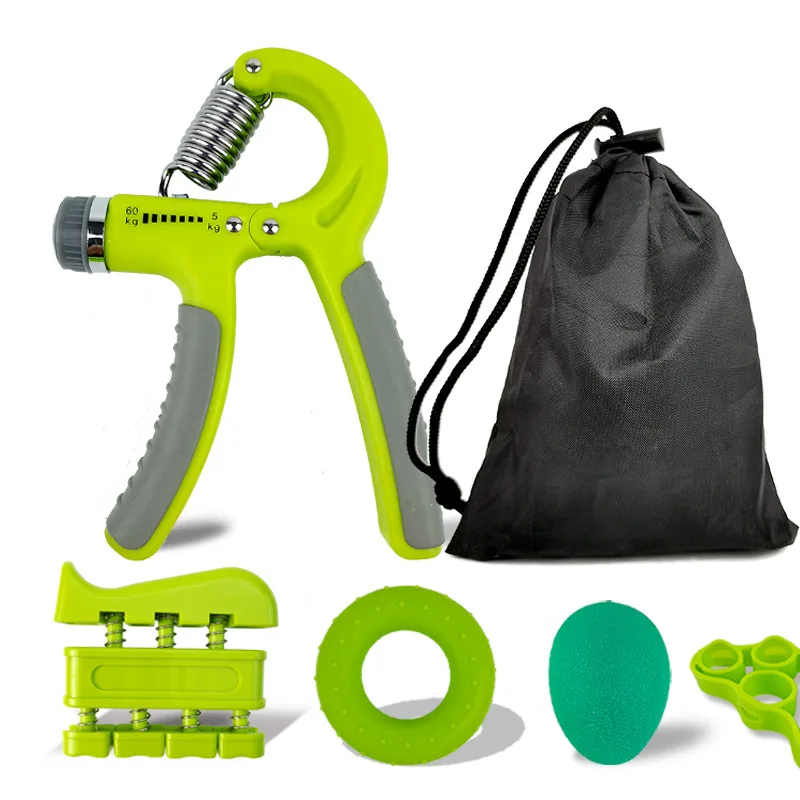 القابض قابل للتعديل R-نوع قبضة اليد ممارسة قابلة للعد قوة ممارسة تعزيز كماشة الربيع إصبع قرصة المعصم المتوسع