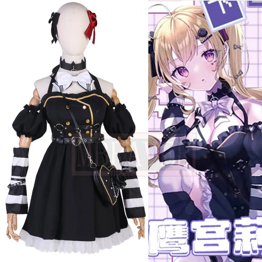 

Youtube Vtuber Hololive Takamiya Rion Cosplay Costume Uniform Christmas Halloween Custom-made Any Size