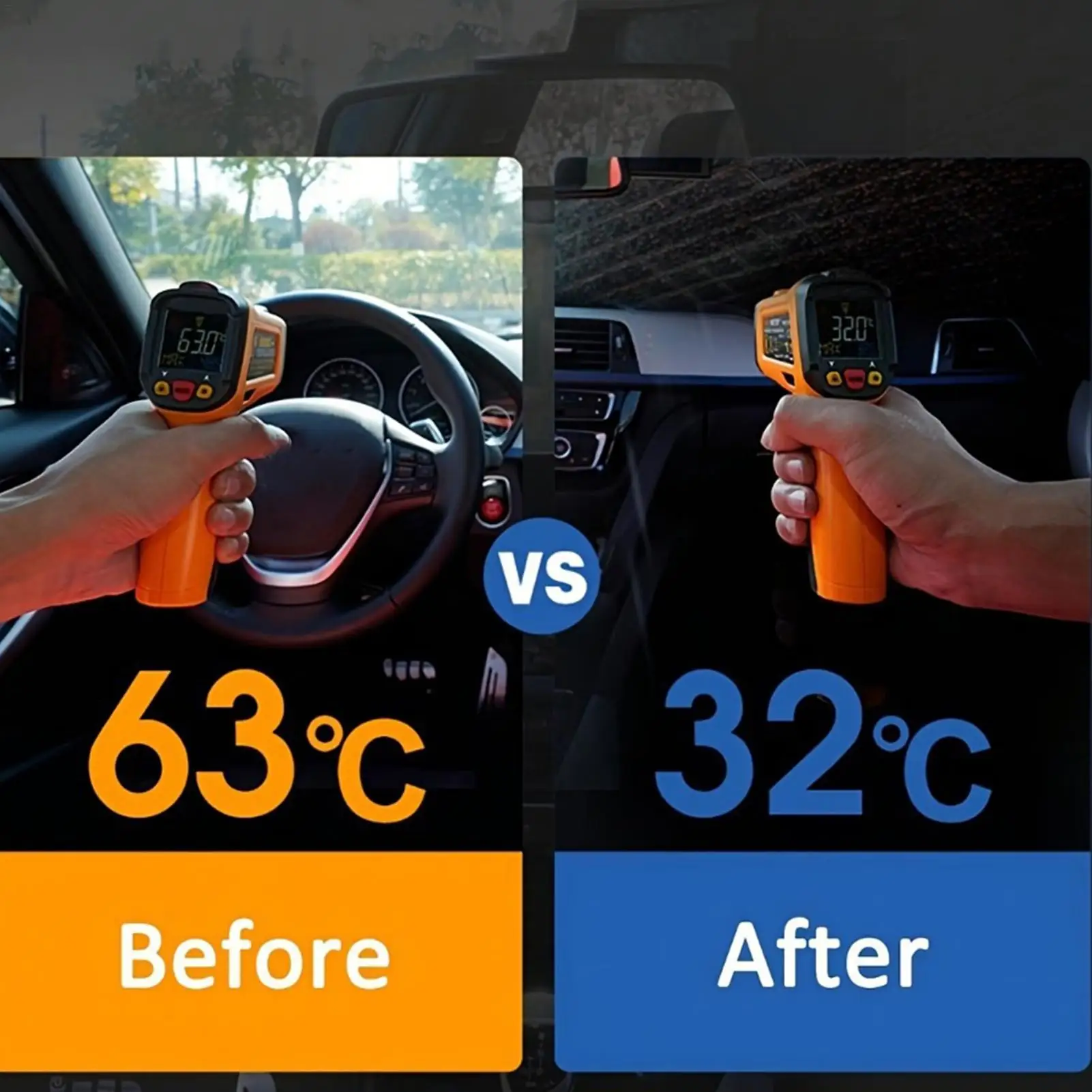 

Car Sunshade Umbrella Windshield Folding Front Parasol Umbrella Type Sun Shade for Car Window Summer Sun Protection Accessories
