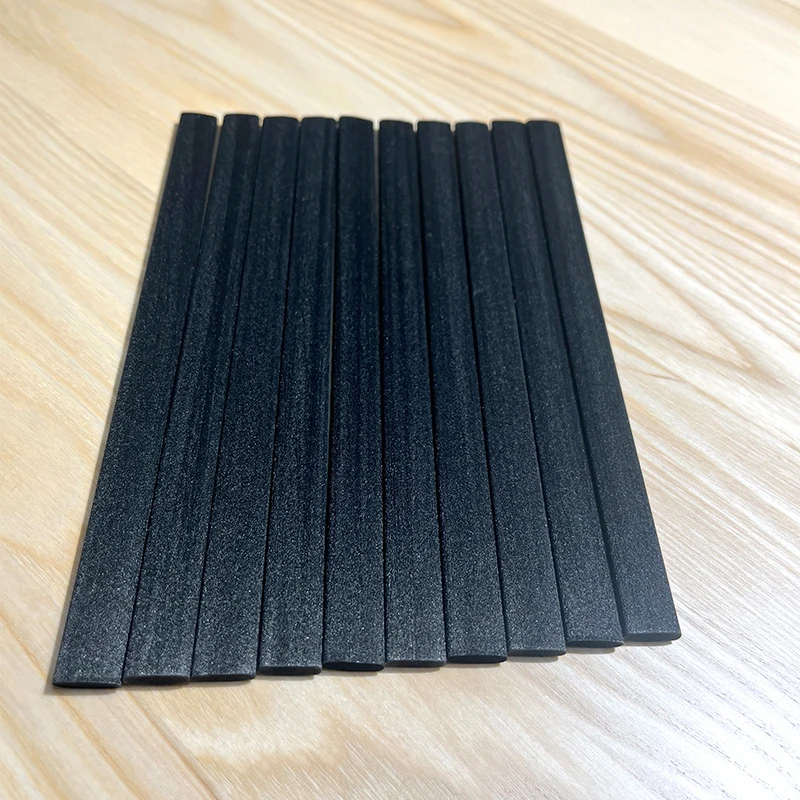 10pcs 14x200mm Reed Diffuser Flat Fibre Reed Sticks Air Freshener Aroma Diffuser Reed Sticks Home Essential Oil Refill Sticks