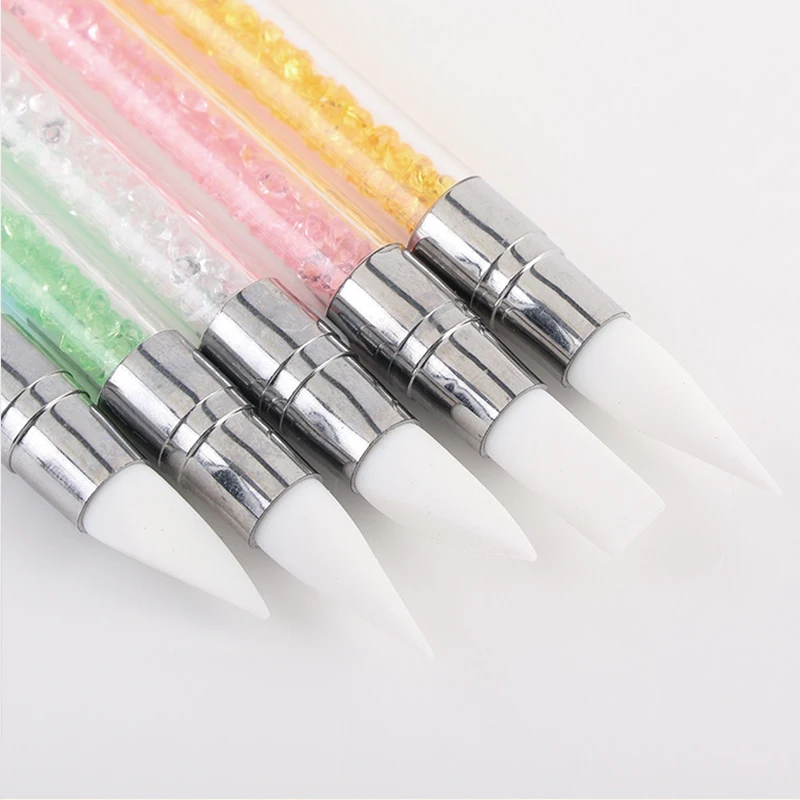 Pena Seni Kuku Silikon Dua Uju - Nail Fan Brush ulasan dan harga