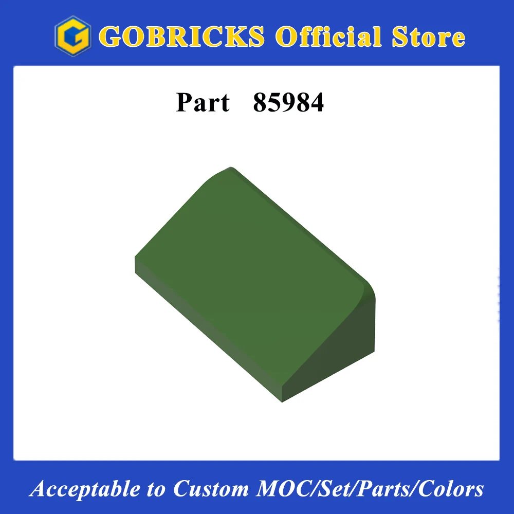 

Gobricks 1Pc 85984 Bricks Slope Small Universal Building Blocks 1x 2 x 2/3 Parts Math/Science Learning Blocks Party Favor Gifts