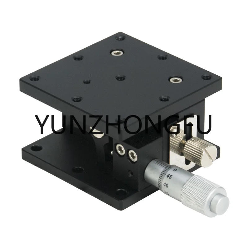 Z-Axis Sliding Table Manual Fine-Tuning Lifting Platform Optical Precision Displacement Replacement Misi Lz40/60/90/80/125-2