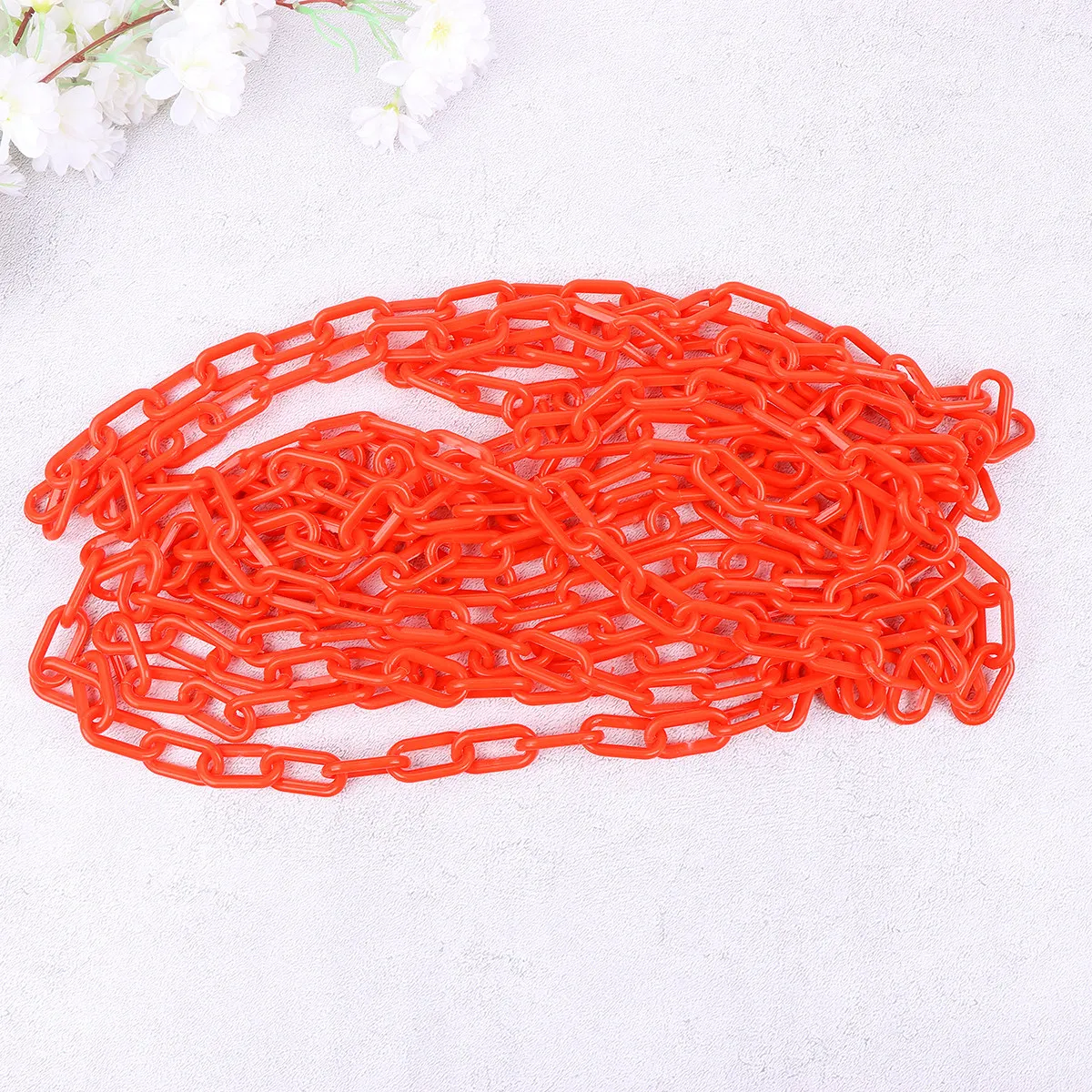 Rantai Plastik, Rantai Pengaman, Pembatas Rantai, Rantai Penghalang, Rantai Garasi, Pelindung Rantai, Sabuk Pengaman