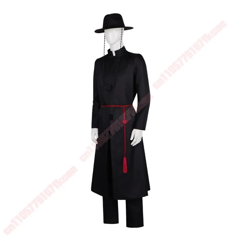 Anime KPop Saga Boys Cosplay Costume Jinu Demon Hunter Outfit Men Boy Group Stage Performance Halloween Carnival Comic-con Party