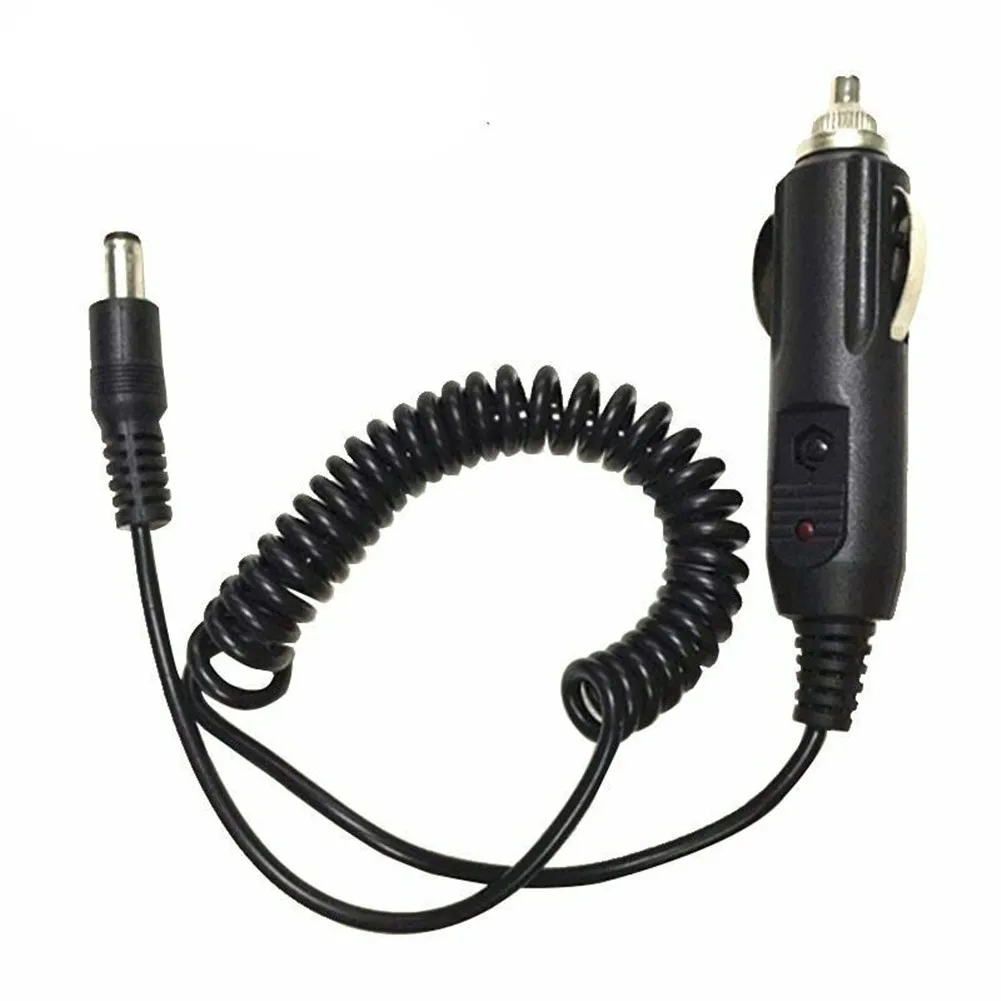 12V DC Car Cigarette Lighter Slot Charger Cable For BaoFeng UV-5R UV-9R PLUS Walkie Talkie Accessories Replacement Car Charger