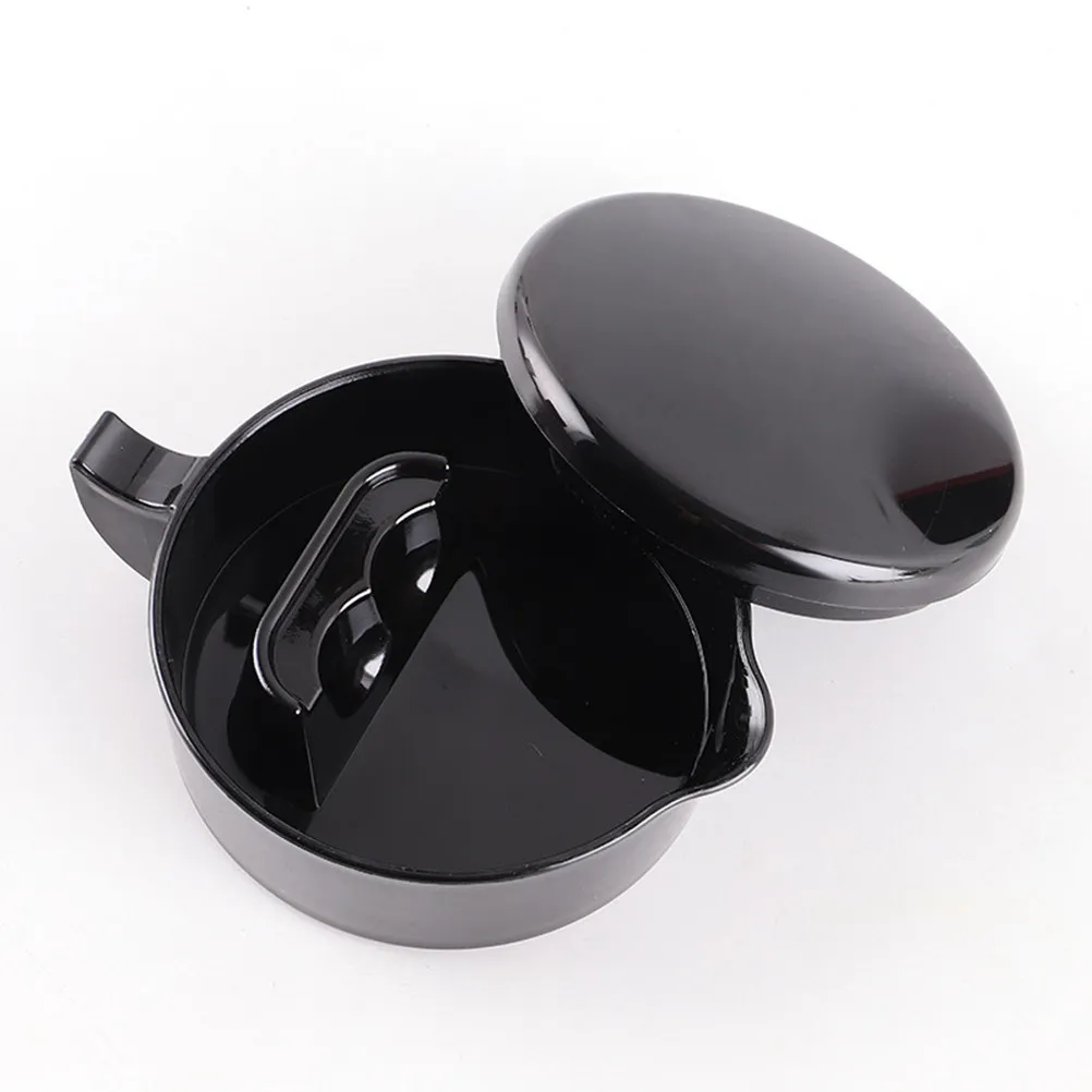1Pcs Inkstone with Cover Lightweight Hard Plastic Inkstone for Calligraphy Artists Beginners Ink Control Via Water Ratio