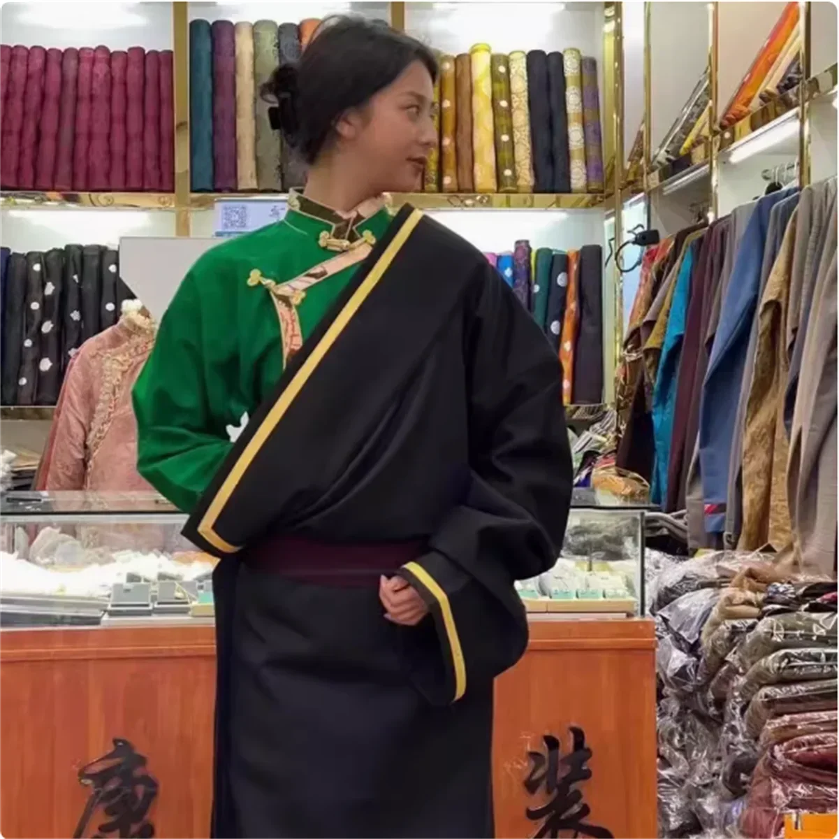 Tibetan New Clothing - Tibetan Robe Single Piece