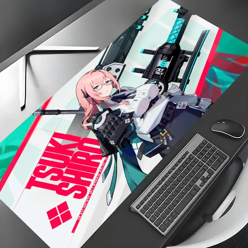 

Sexy anime girl Mouse Pad Desk Mat Gaming mat gamer pc accessories rubber anti-slip keypad expansion mousepad office desk mat