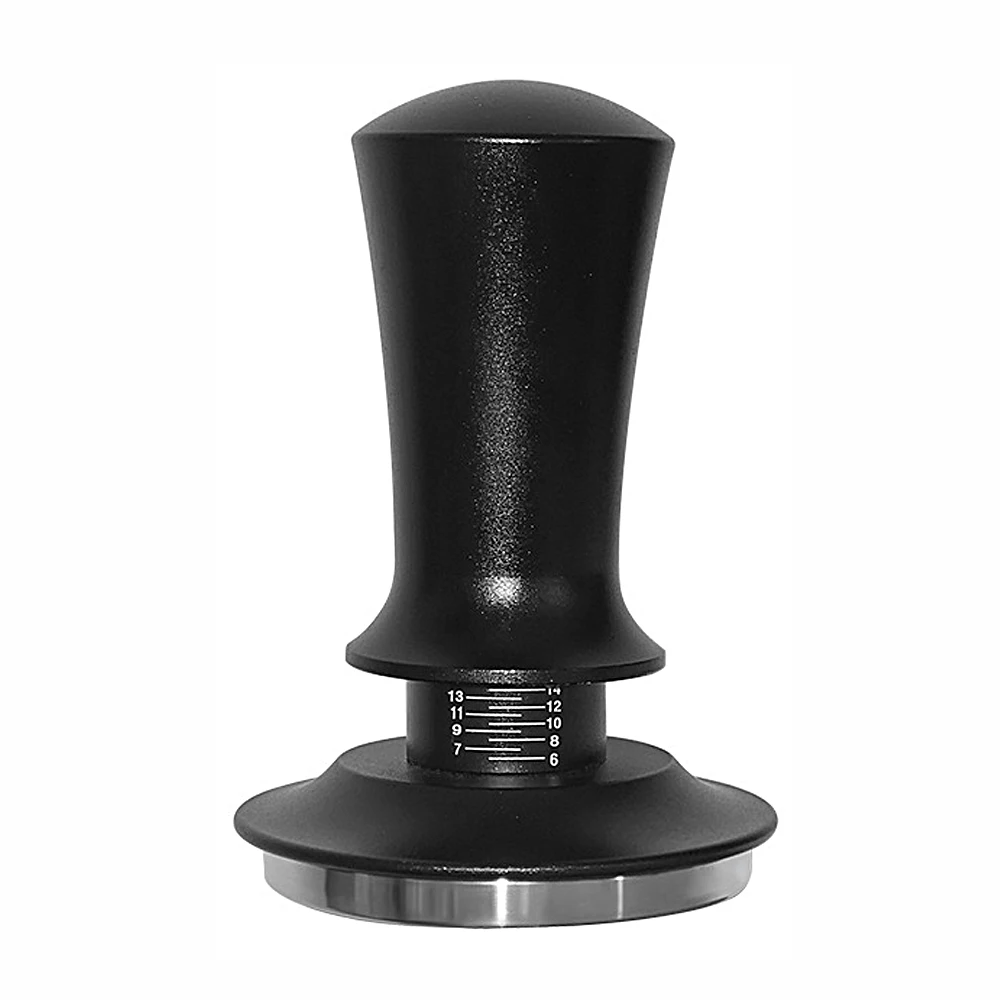 51mm 53mm 58mm Coffee Tamper Ripple Base Leveling Constant Pressure Calibrated Spring Loaded Espresso Accessories Barista Tools