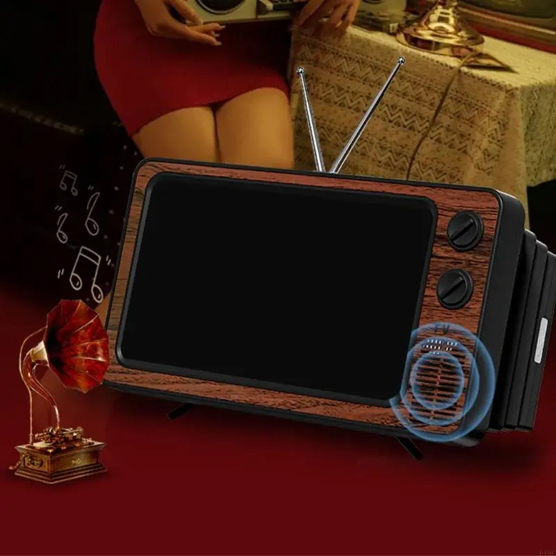 الحنين شاشة الهاتف التلفزيون المتوسع للطي جبل السفر ودية شاشة الجهاز المحمول المكبر أداة هدية F19C #2