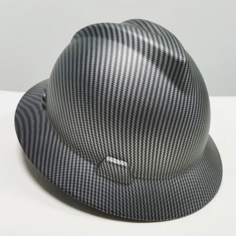 Capacete De Segurança De Design De Fibra De Carbono, chapéu De Construção Duro, Alta Qualidade, Equipamento De Proteção Do ABS, Tampão De Trabalho