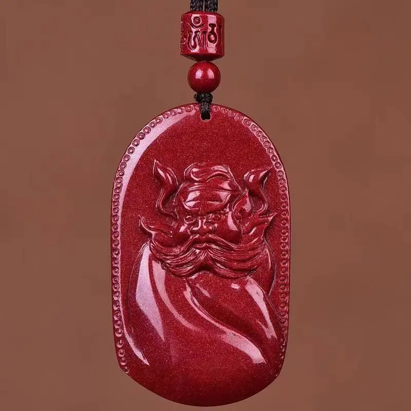 

Real Tianshi Zhong Kui Pendant Men and Women's Natal Year High Content Purple Gold Sand Portable Safety Blessing Pendan