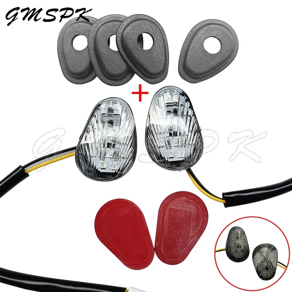 

Motorcycle Mini Turn Signal Light With Indicator Spacer Fit for YAMAHA YZF R1 R6 YZFR6 YZFR1 Fazer FZ1 FZ6 LED Flasher Lamp