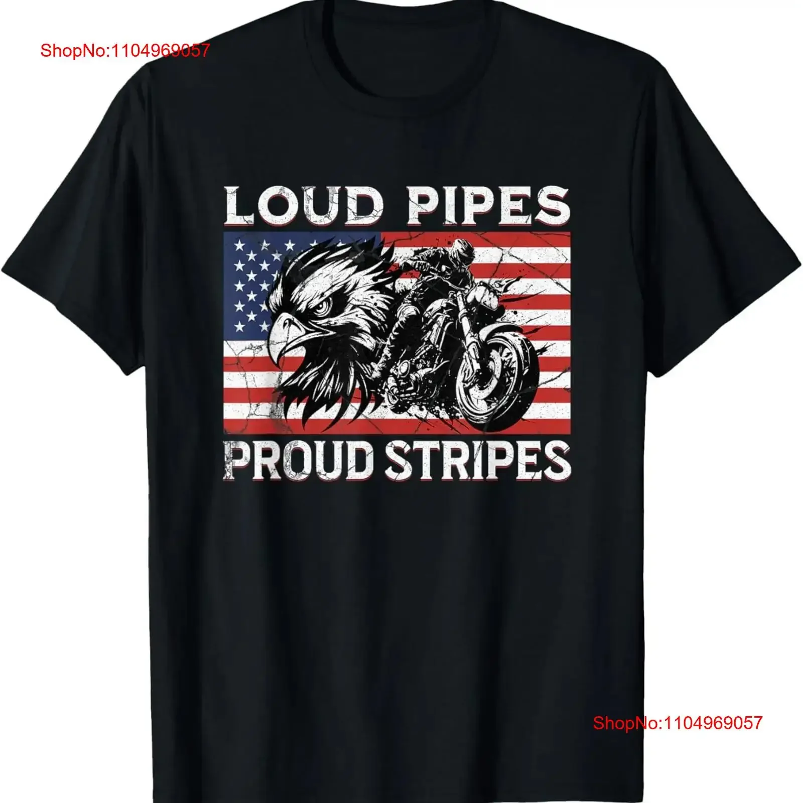 

Patriotic Old Biker American US Flag Vintage Motorcycle T Shirt vintage Washed streetwear Slightly Comfortable Stylish