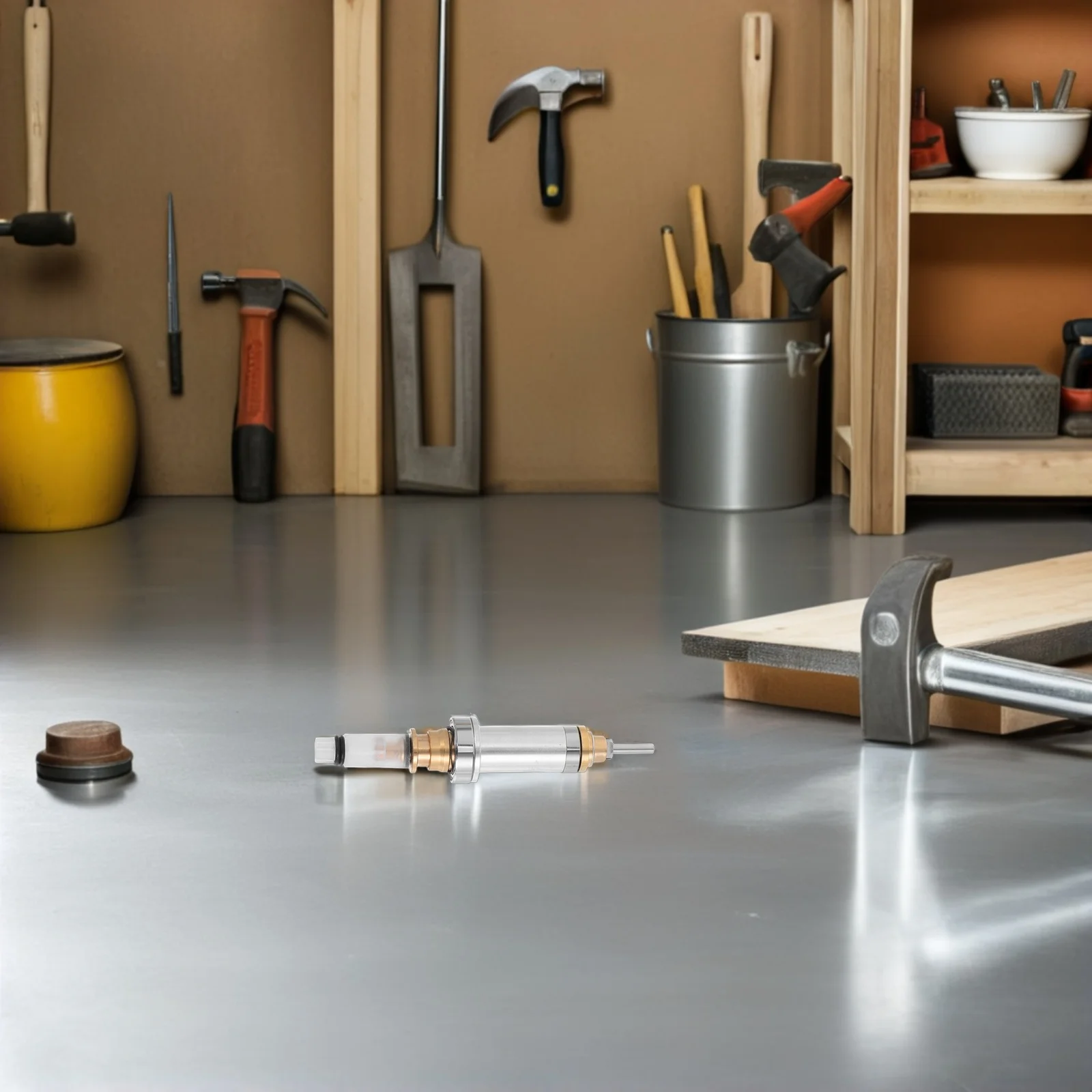 

Nail Art Drill Handpiece Durable Stainless Steel Spindle Nail Polisher Handle Replacement Parts for Salon and Home