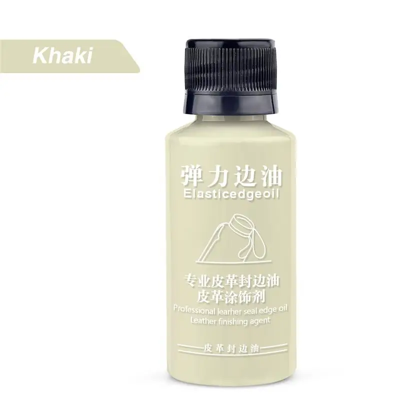 30ml matte elastische Kanten versiegelung Öl Leder farbe DIY Leder kanten farbe Lederwaren Renovierung Trimm kanten versiegelung pigment