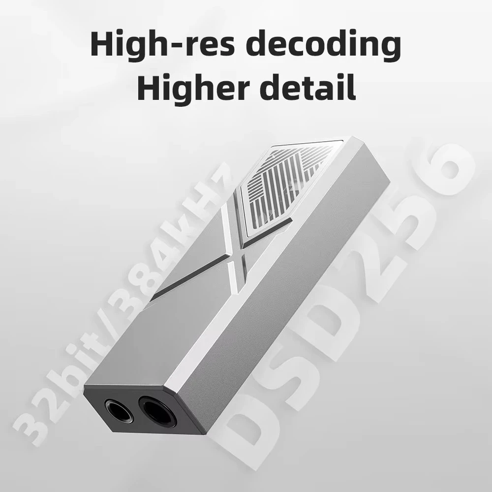KA13 Dual CS43131 Portable DAC Amplifier for IOS/Android 3.5mm and 4.4mm Balanced Output High Power