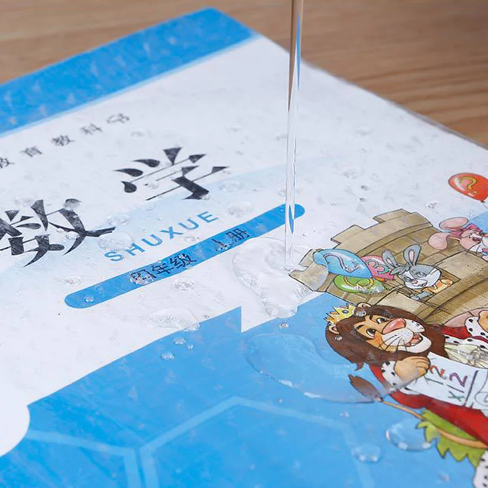 Self-adhesive Waterproof Book Cover Frosted Covers Protective Films for Books Transparent Plastic Textbook