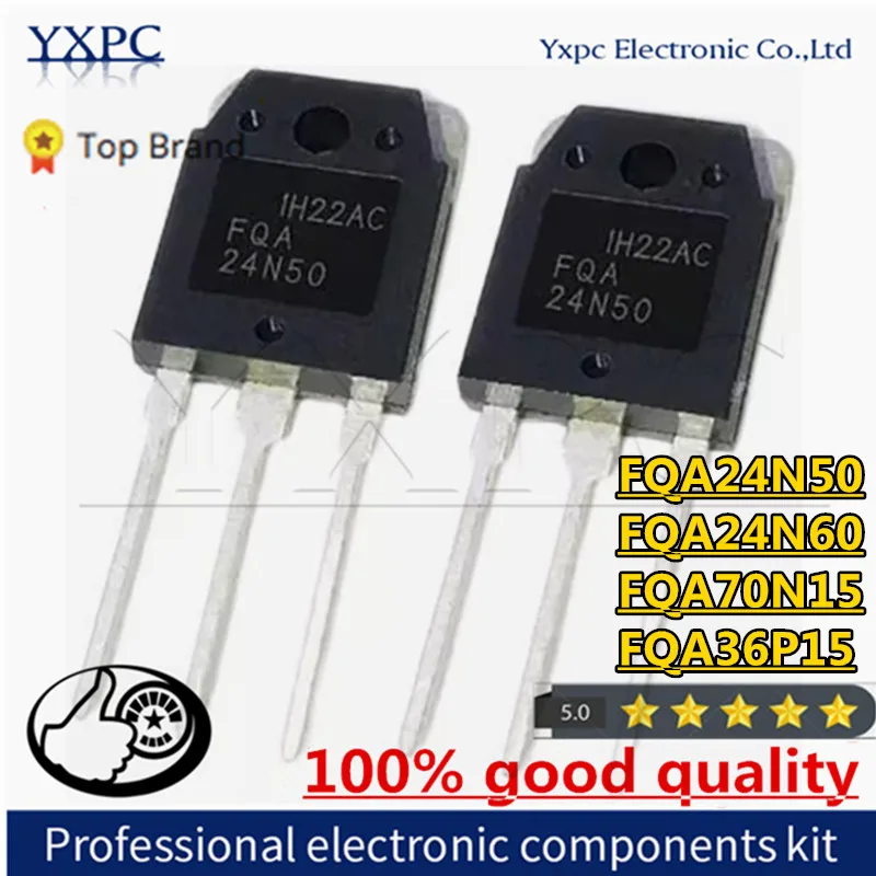 5pcs FQA24N50 TO3P 24N50 FQA24N50F MOSFET TO-3P FQA24N60 24N60 FQA70N15 70N15 FQA36P15 36P15