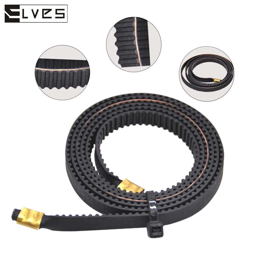 

Elves X Y axis Synchronous 6mm Open Timing 2GT Rubber Belt For Ender-3 Ender 3 Pro V2 Ender 5 CR-6 SE Ender 3 S1 Neptune 4