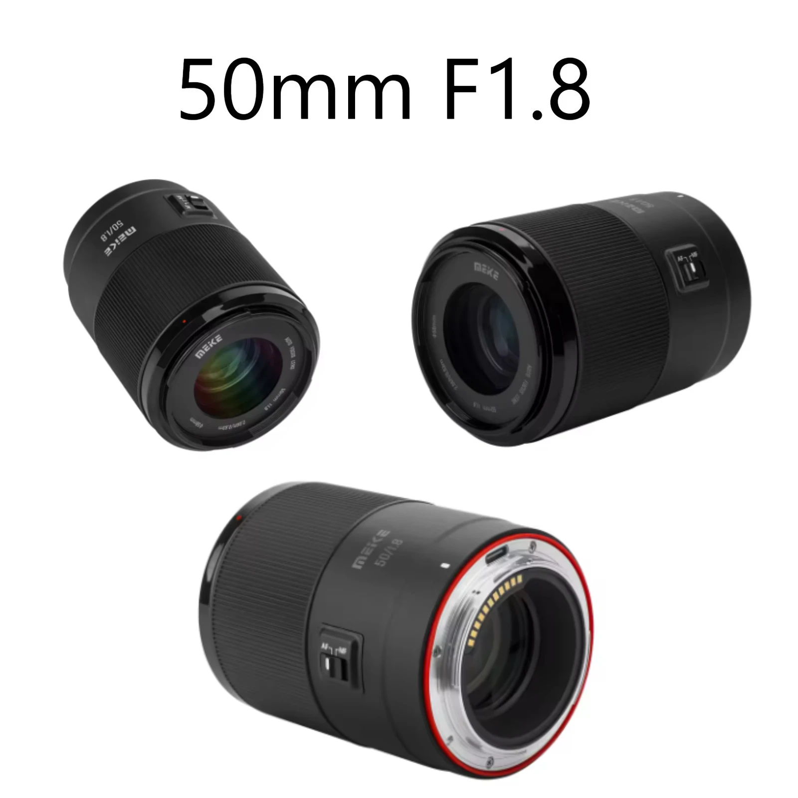 عدسة Meike 50 مم F1.8 بإطار كامل - صورة تركيز تلقائي لجهاز Sony E/Nikon Z Mount #1