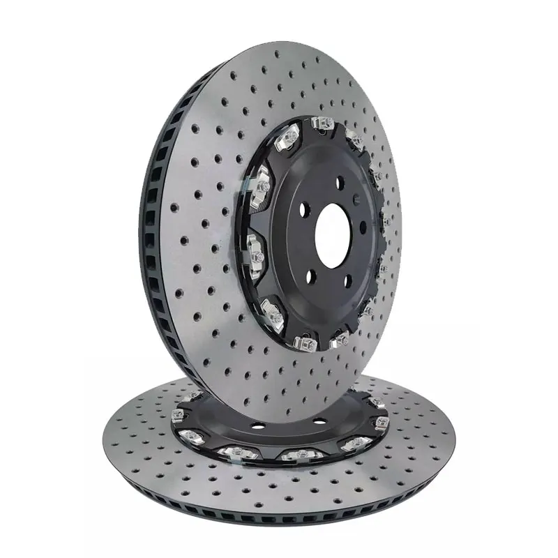 Factory Auto Carbon Brake Disc Floating Brake Rotor for Panamera Tycan 971911718