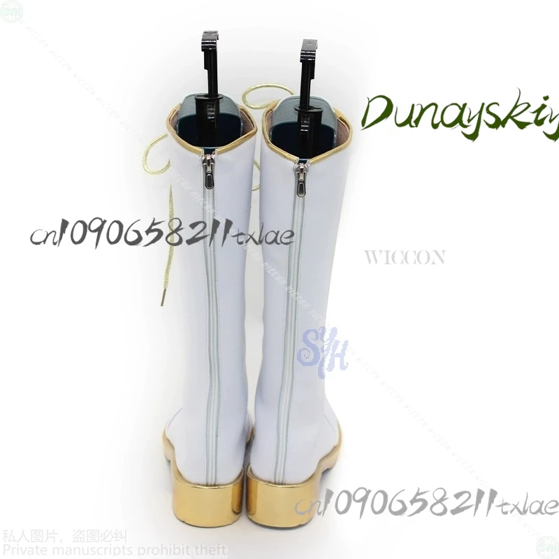 Shop1104340175 متجر الذهبي كوريا المعبود المرحلة فضي أبيض أحذية الموضة أحذية توم للعب شيطان رومي كوسبفريه بنات الهالوين #4