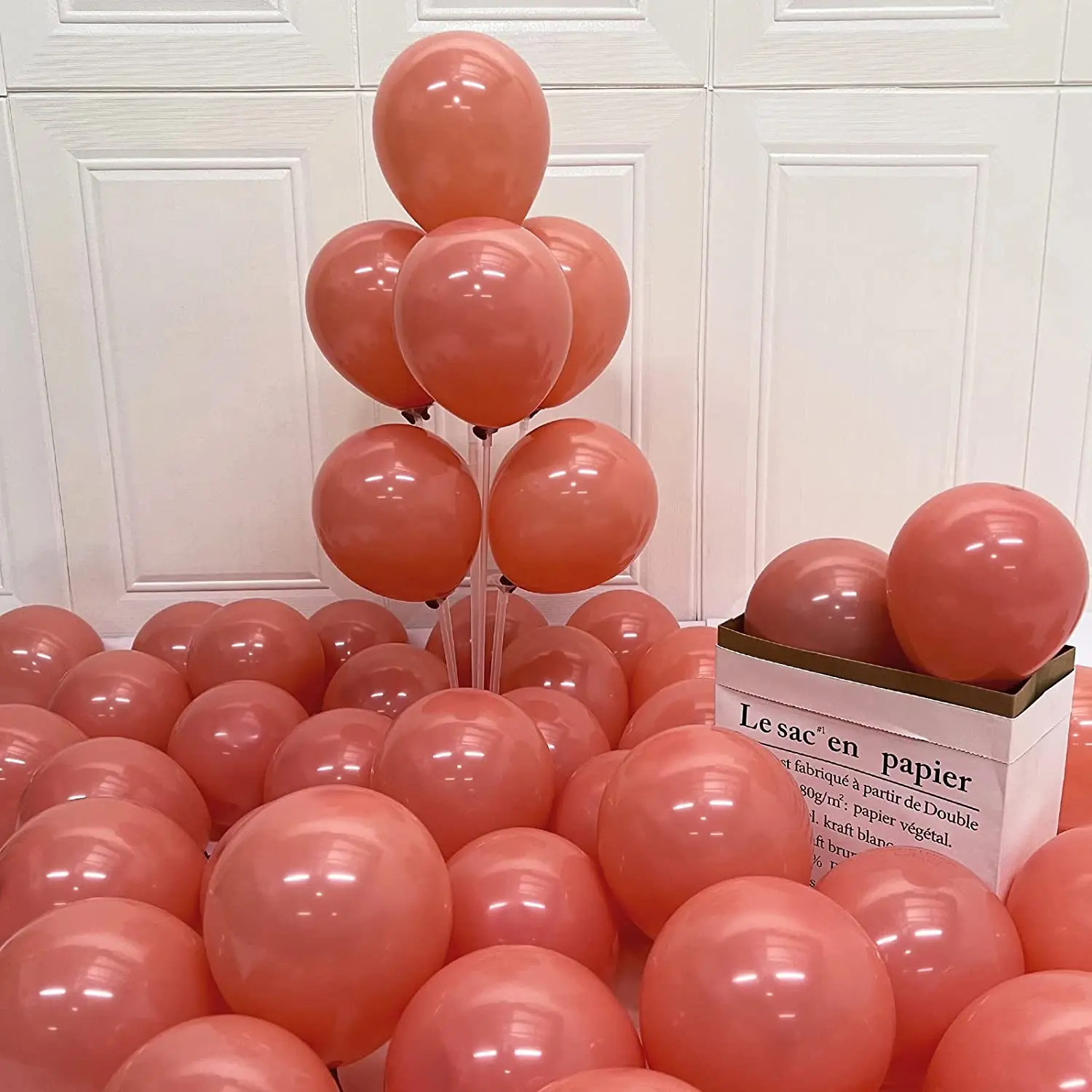 5/10/12/18 Zoll Retro Salbeigrüne Luftballons Rosa Kaffee Weißer Sand Latexballons Geburtstag Hochzeit Party Dekoration Babyparty – Detail 38