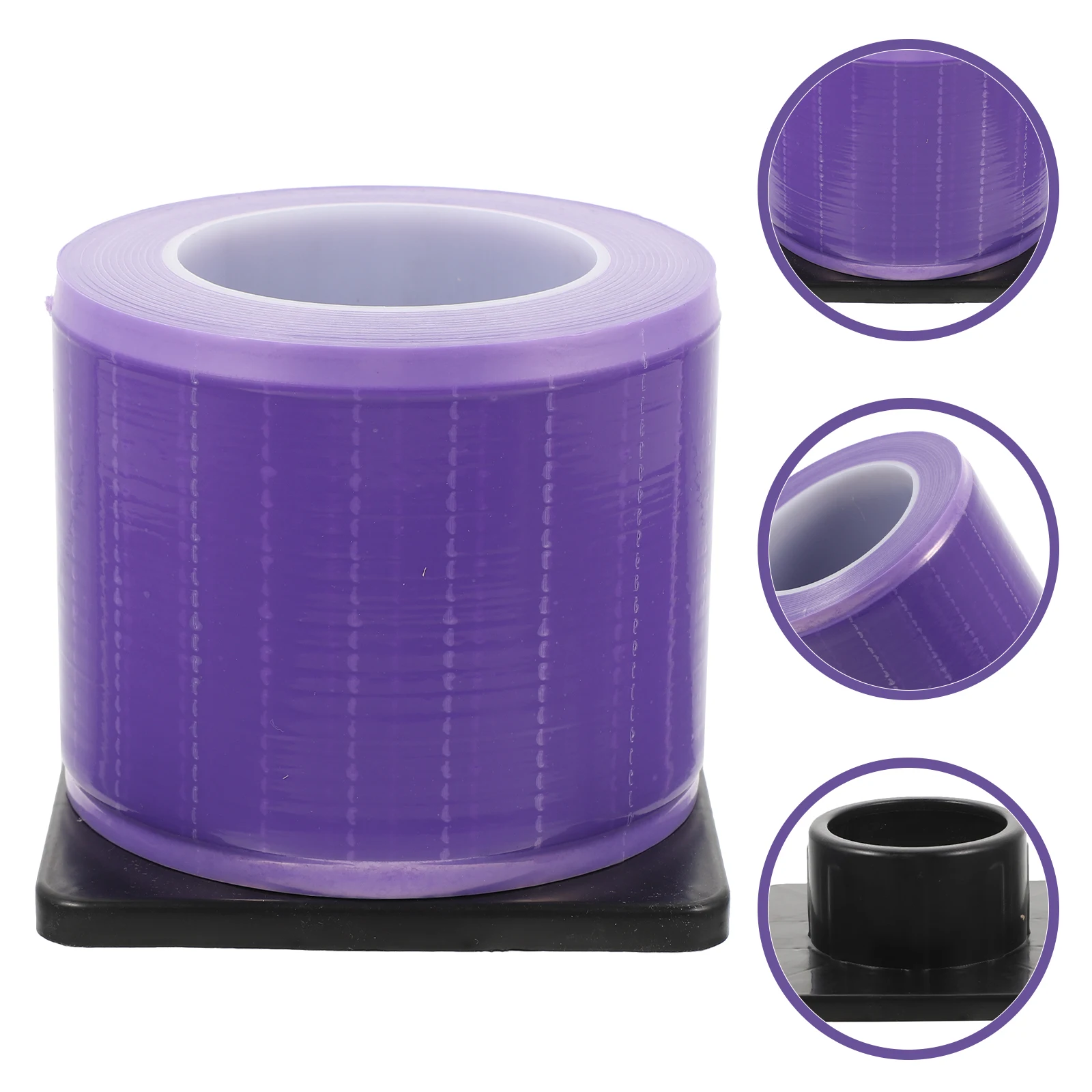 ฟิล์มป้องกันแบบใช้ครั้งเดียว 1 ม้วนสำหรับแผงเครื่องสัก ติดด้วยกาวเพื่อการปกป้องที่ถูกสุขลักษณะ ใช้งานได้หลากหลาย