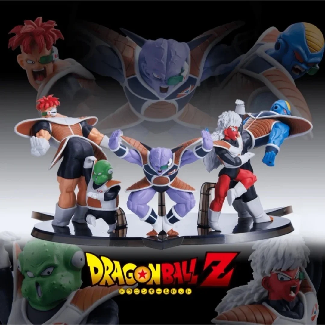 Anime Dragon Ball Z Ginyu Force Figur DBZ Jeice Guldo Recoom Burter Action Figure Sammlung Modell Spielzeug Geschenk