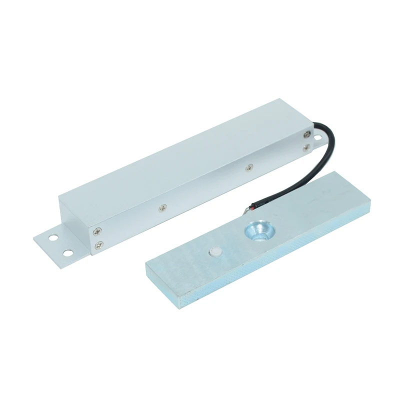 Serrure magnétique électromagnétique DC12V, Force de maintien de 180Kg, Installation intégrée dissimulée