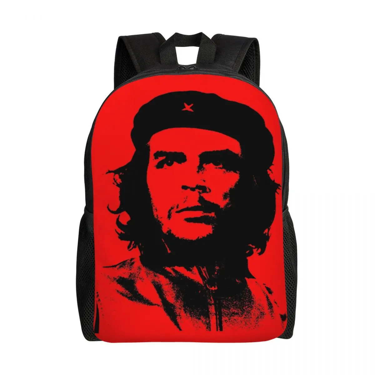 Customized Ernesto Che Guevara Backpacks Women Men College School Students Bookbag Fits 15 Inch Laptop Cuba Revolution Hero Bags