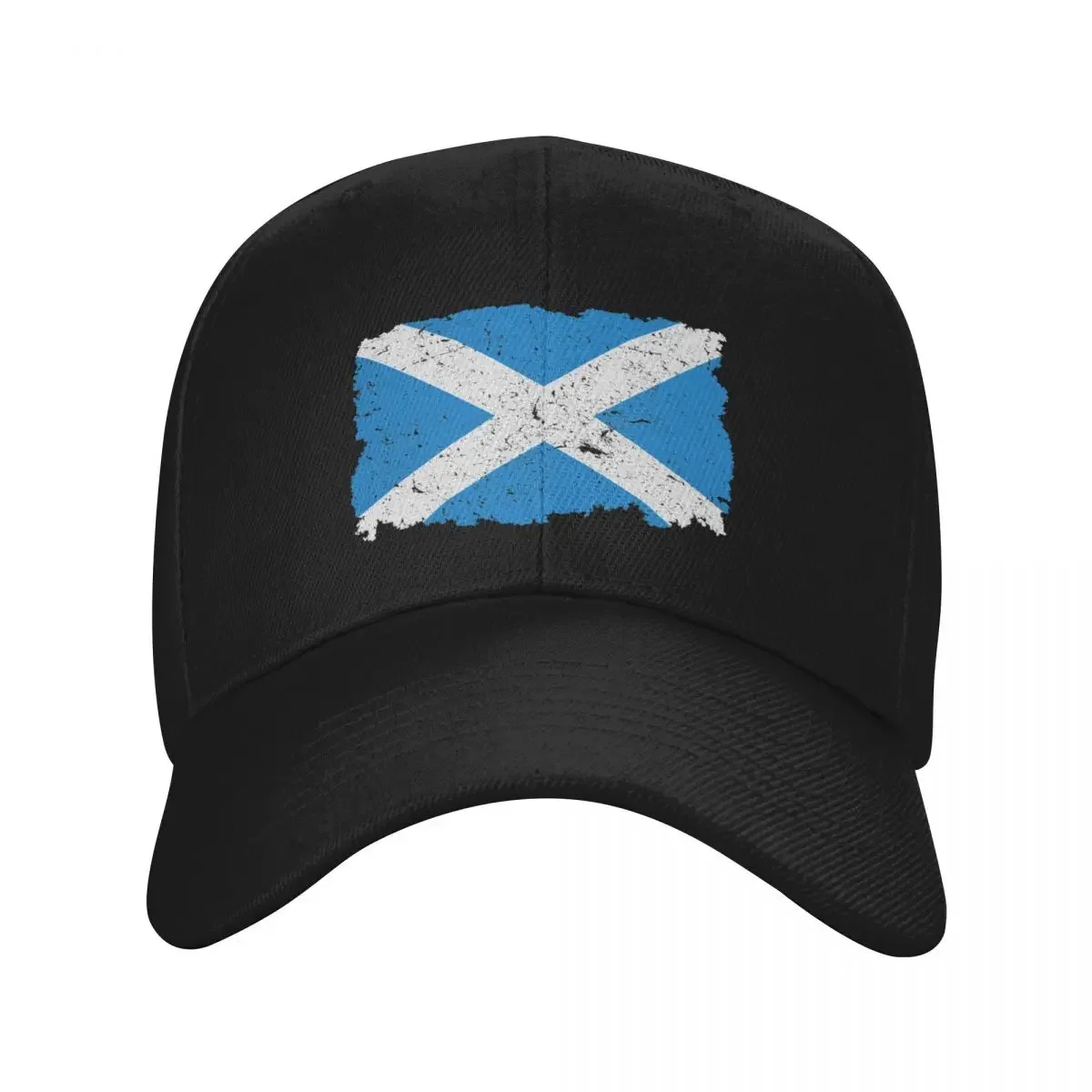 

Vintage Scotland Flag - Retro Scottish Flag Baseball Cap |-F-| funny hat Anime Hat sun hat Trucker Hats For Men Women's