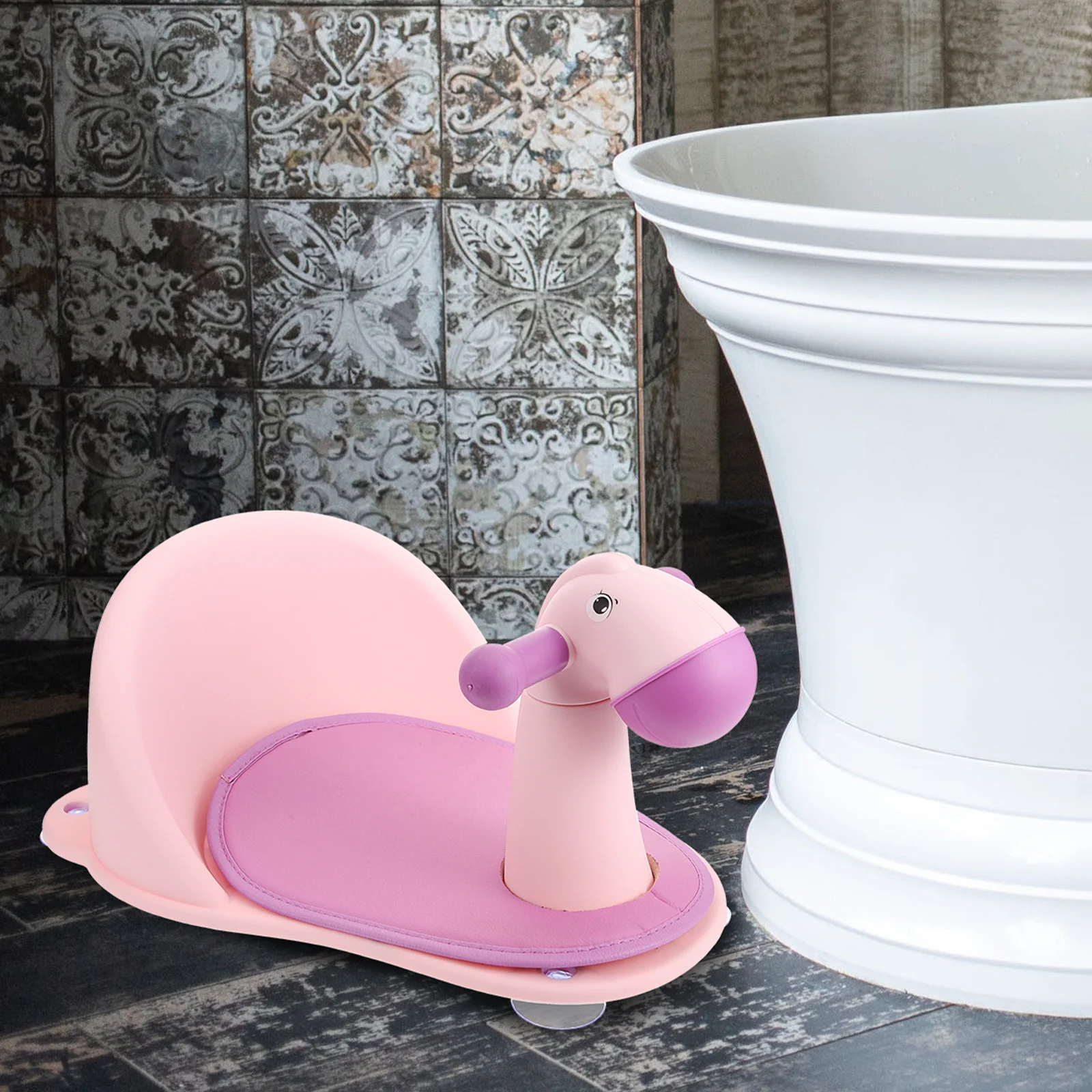 

Bathtub Chair for Baby 6-12 Months Durable Non-Slip Design Safe Bathing Fun Gift for Infants and Toddlers Bath Seat